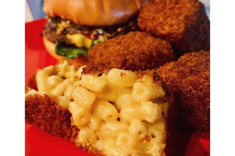 fried mac and cheese